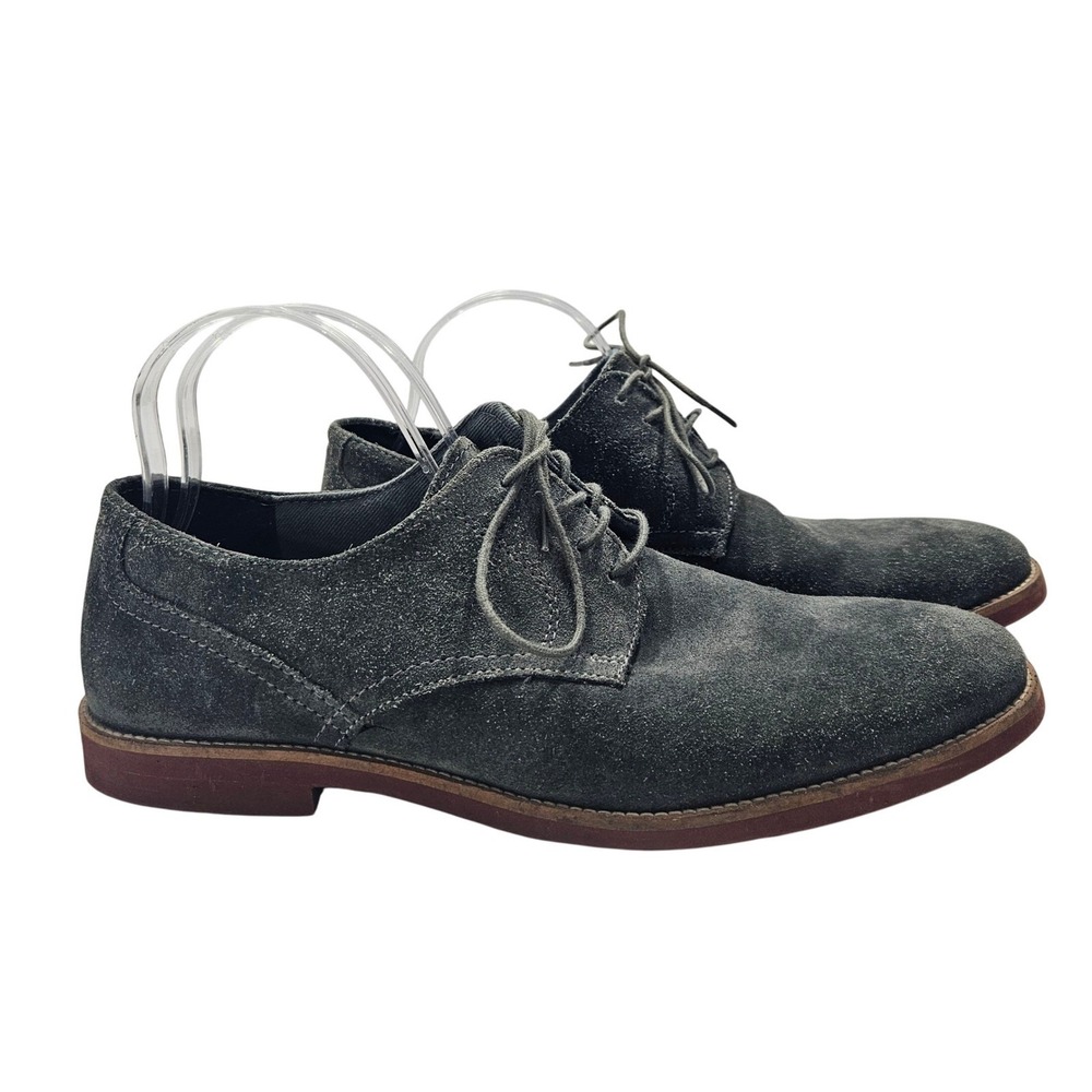 Unlisted Kenneth Cole‎ Production Men's Dark Grey Suede Dress Shoes Size 11